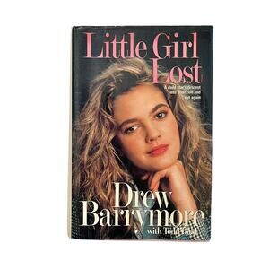 Vintage Little Girl Lost Drew Barrymore 1990 Hardcover Book 1st Edition RARE